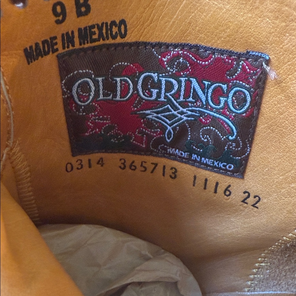 Old Gringo Women's Red and Black Ankle Boots - Picture 6 of 8